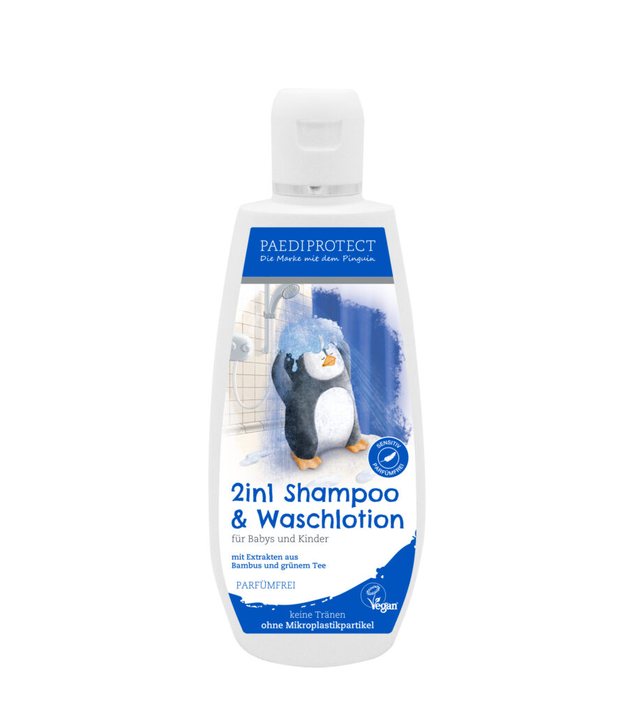 Produktbild des 2in1 Shampoo Waschlotion von PaediProtect