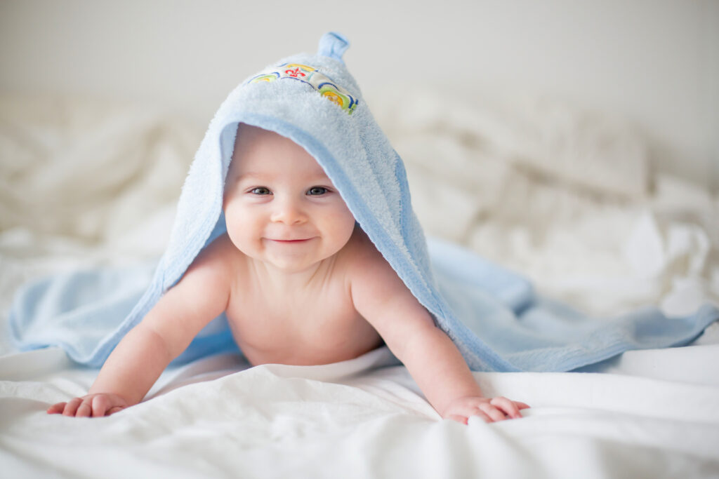 babysoft baby moodbild edeka baby das lächelt