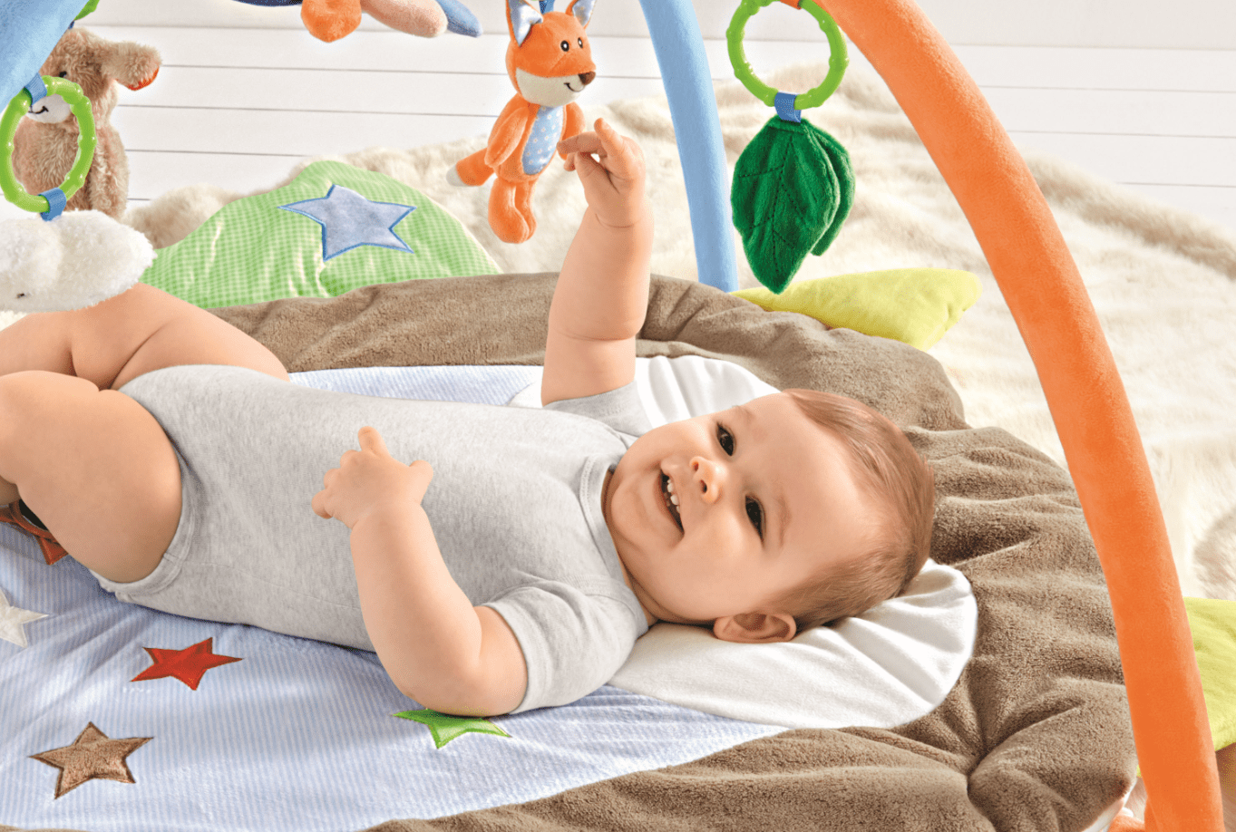 lupilu® Baby-Activity-Decke Eule