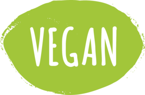 Logo vegan Blüte-Zeit