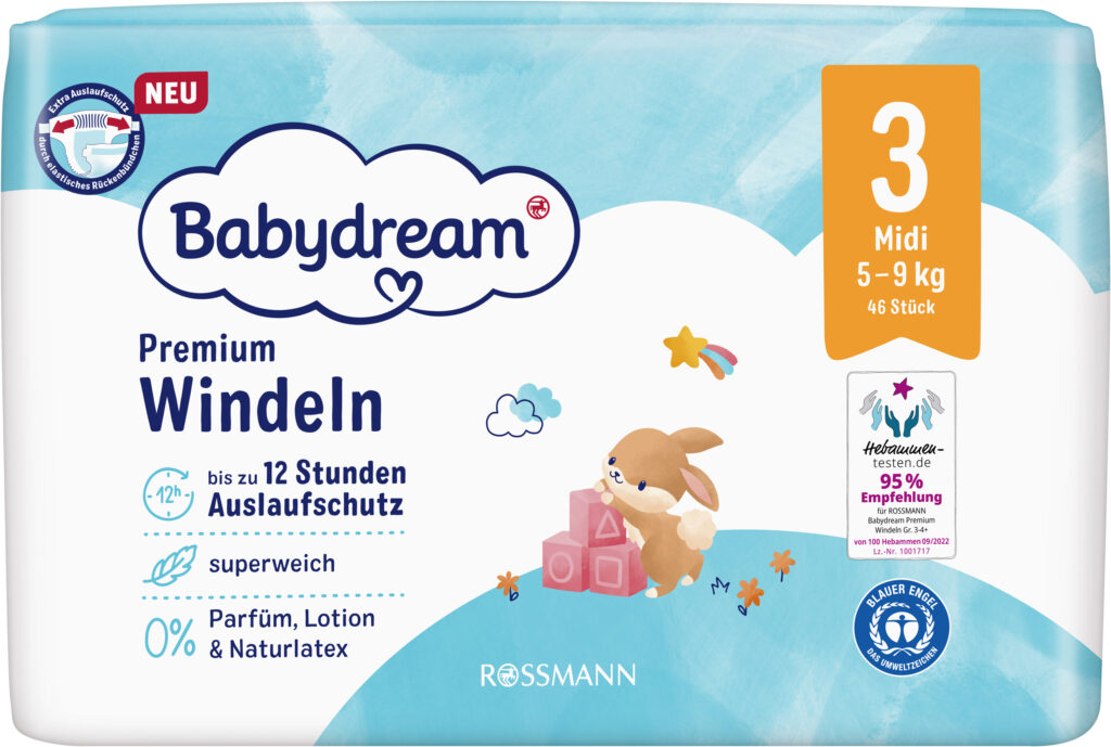 Rossmann Babydream Gr. 3 2022 Produktbild