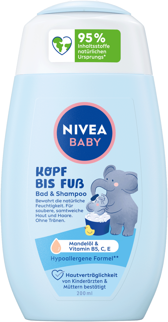 NIVEA Baby Kopf bis Fuß Bad & Shampoo Produktbild