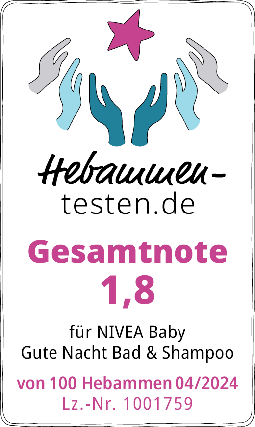 NIVEA Baby Gute Nacht Bad & Shampoo Siegel Gesamtnote