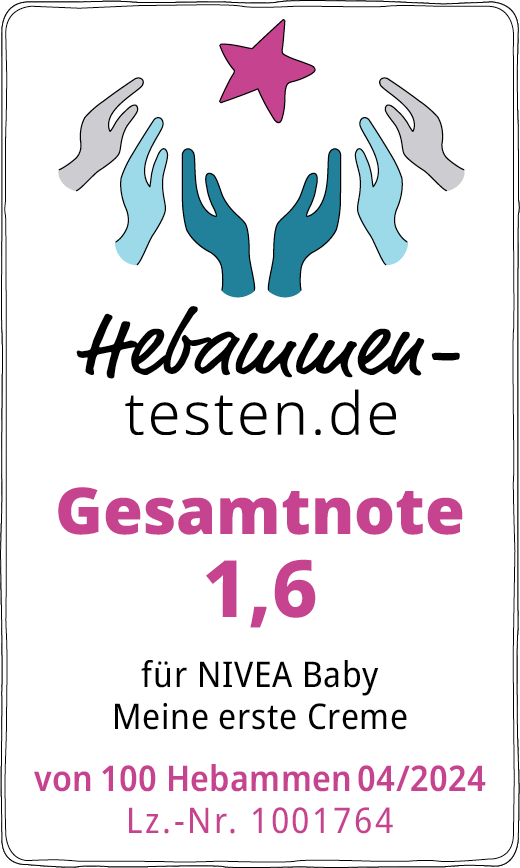 NIVEA Baby Meine erste Creme Siegel Gesamtnote