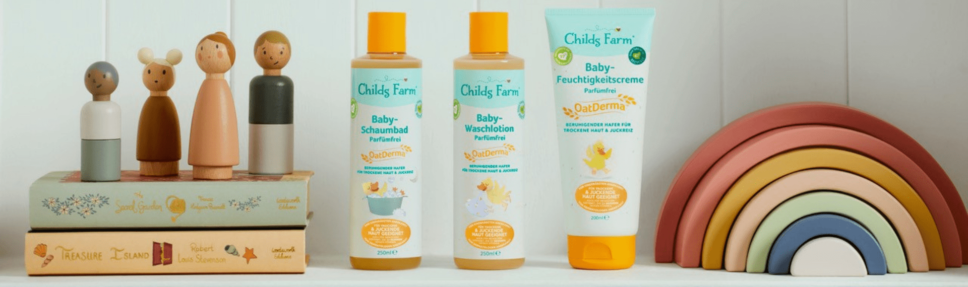 Childs Farm Header Testergebnisseite