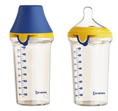 Flip-Cap-Silicone-Baby-Feeding-Bottle