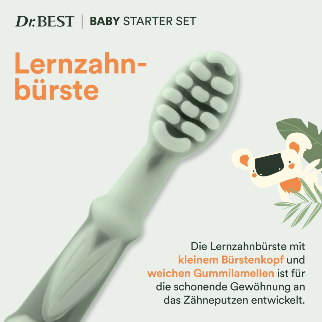 Dr. BEST Starter Set Lernzahnbürste Beschreibung