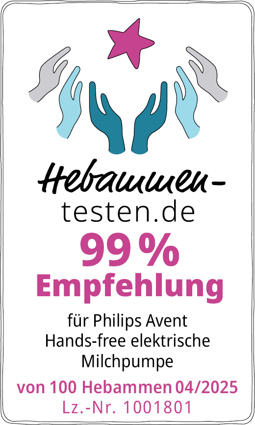 Philips Avent Hands-free elektrische Milchpumpe Siegel 2025