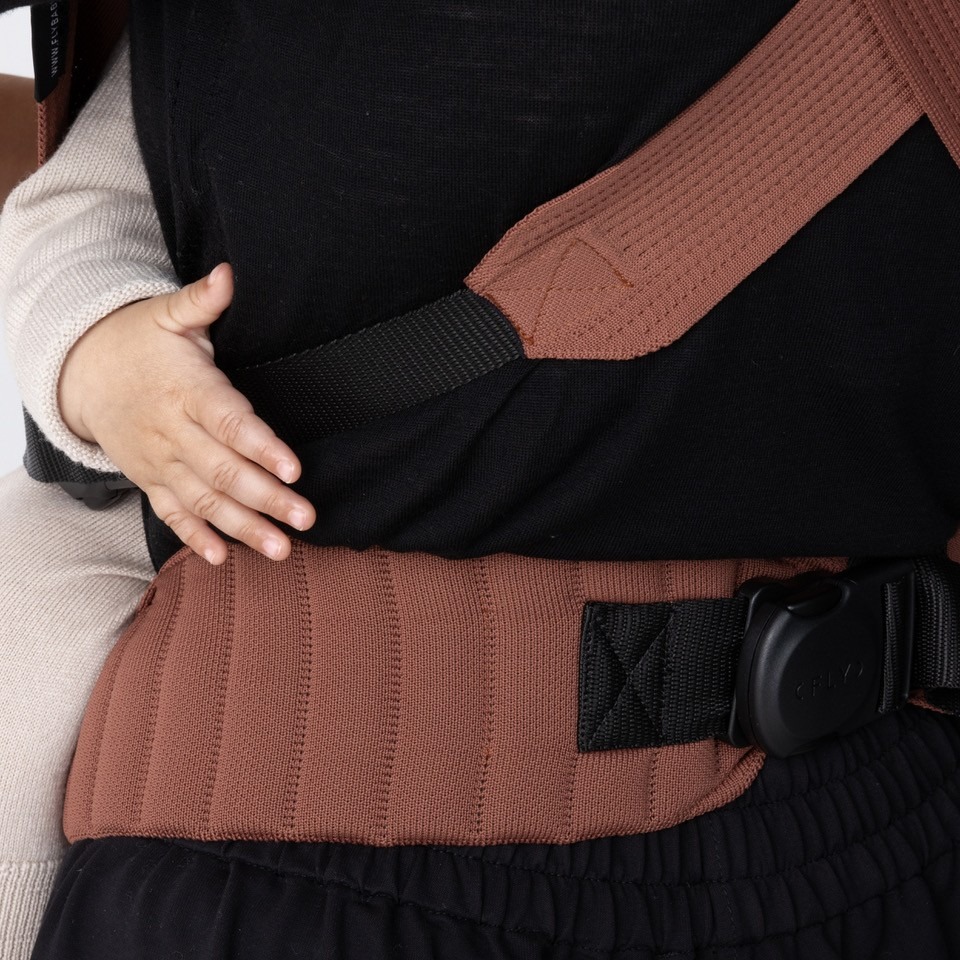Flybaby Detailaufnahme Trage Magnetschnalle