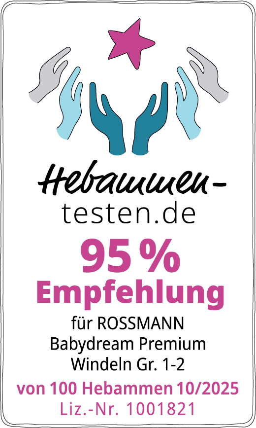 Siegel Rossmann Babydream Premium Gr. 1-2 2025