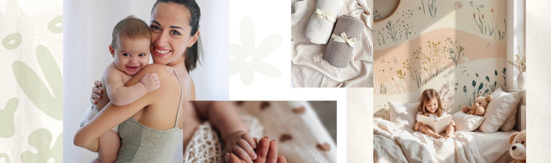Moodboard für die dm babylove Ökö-Windeln Gr. 2