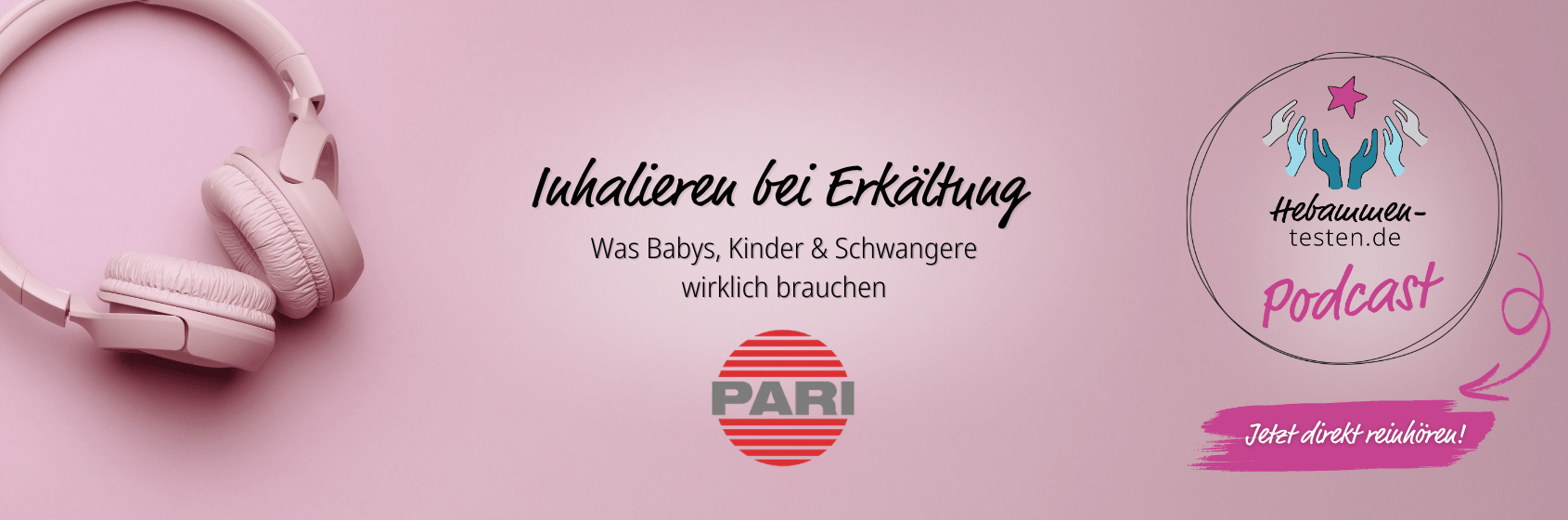 Pari Podcast Website Header