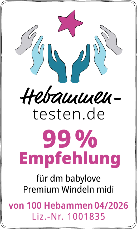 Siegel dm babylove midi Windeln 2026