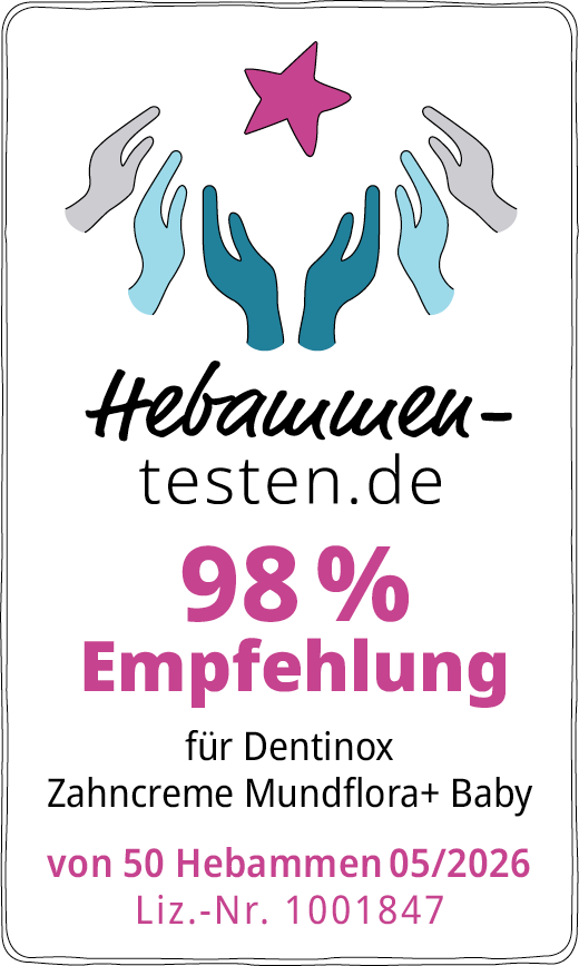 Dentinox Zahncreme Mundflora+ Baby Siegel 2026