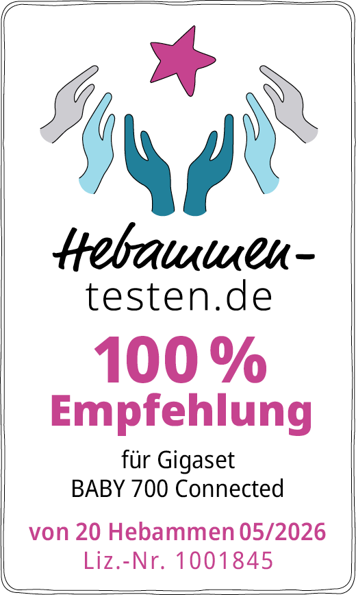 Gigaset Baby 700 Connected Siegel 2026