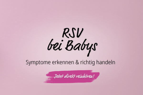 RSV bei Babys Podcast Website Header