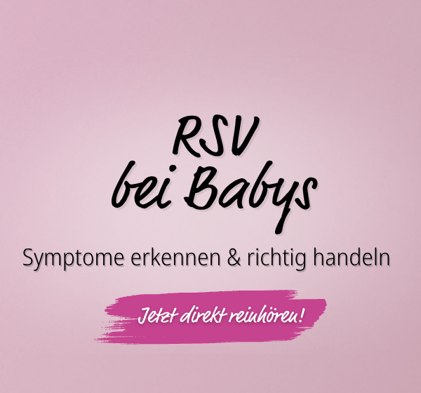 RSV bei Babys Podcast Website Header