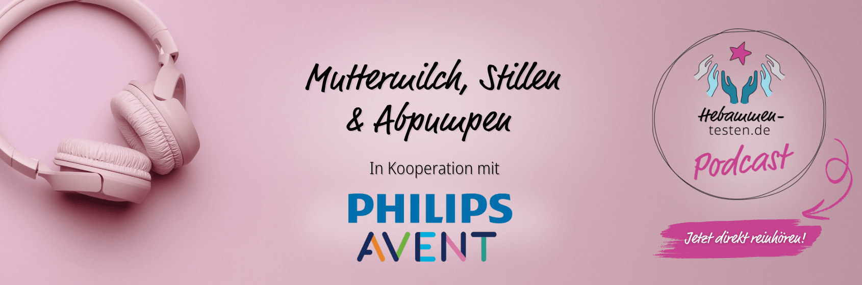 Philips Avent Podcast Website Header
