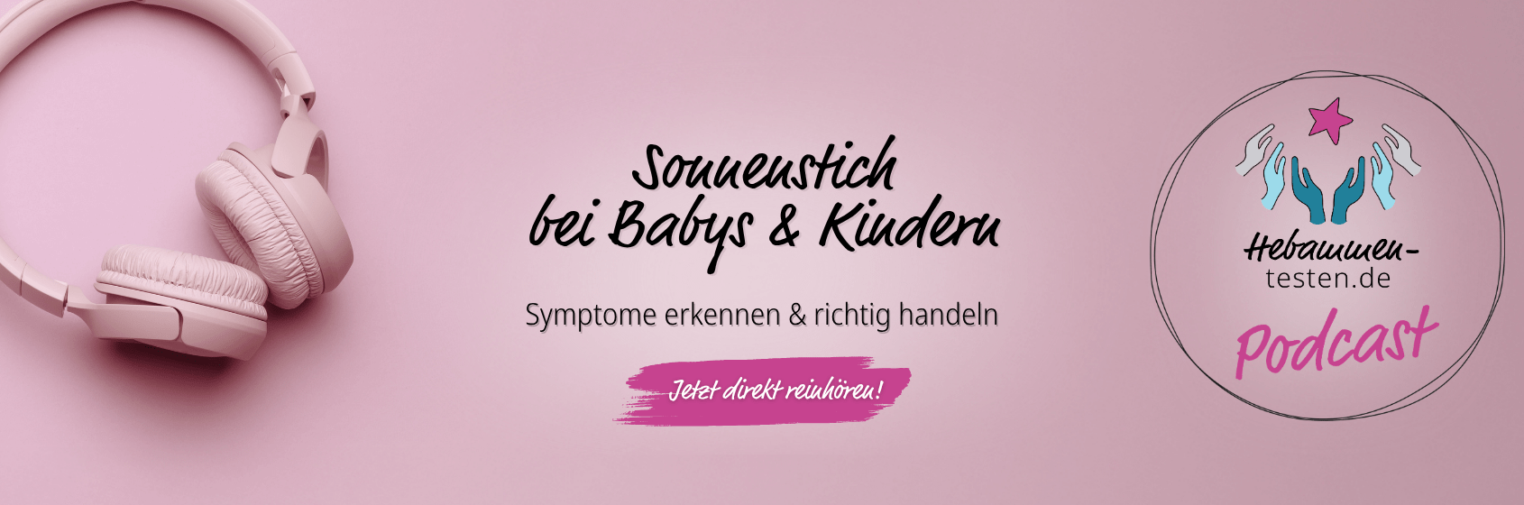 Sonnenstich bei Babys und Kindern