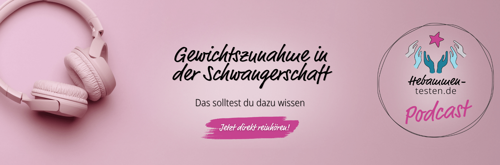 Gewichtszunahme in der Schwangerschaft Podcastfolge